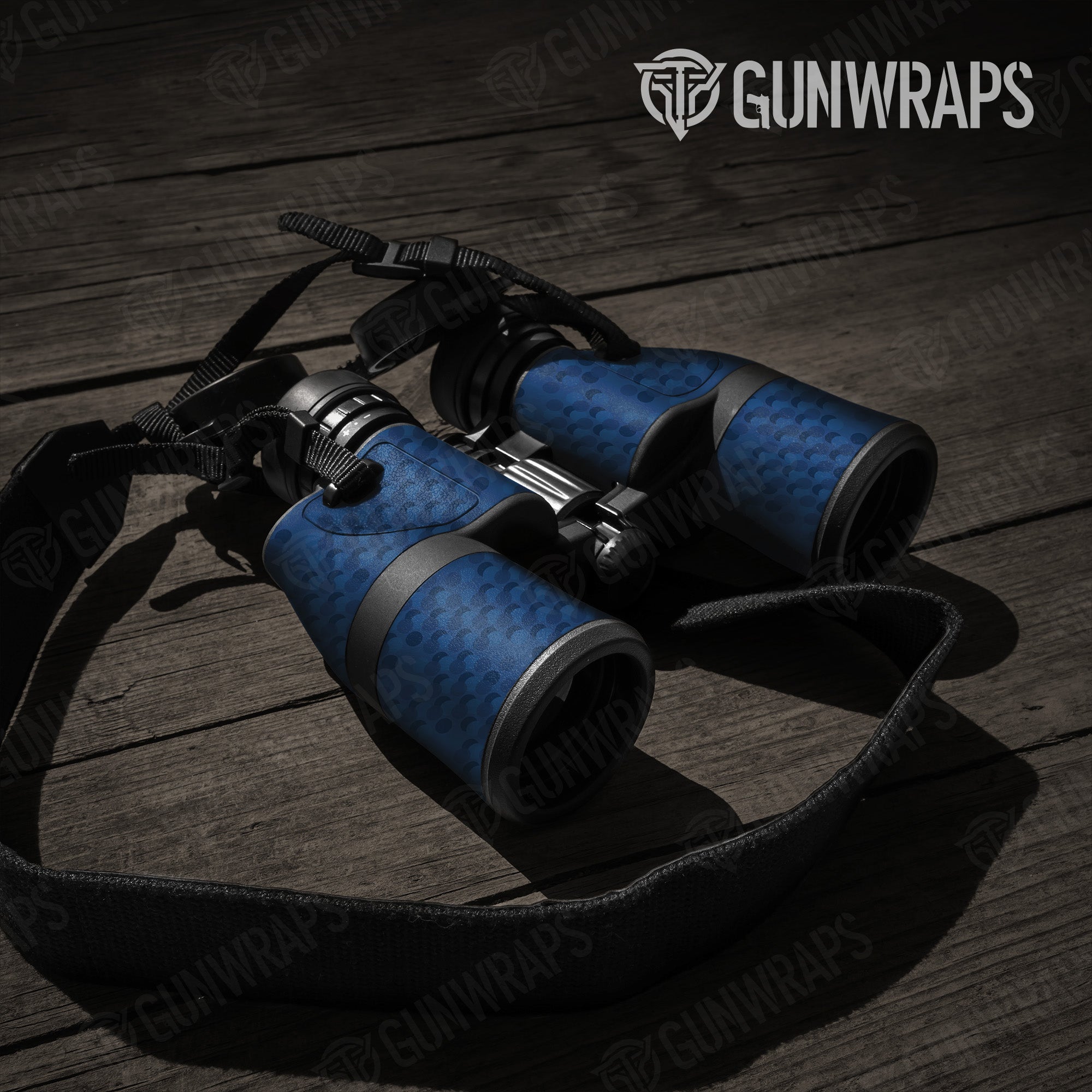 Binocular Eclipse Camo Elite Blue Gun Skin Pattern