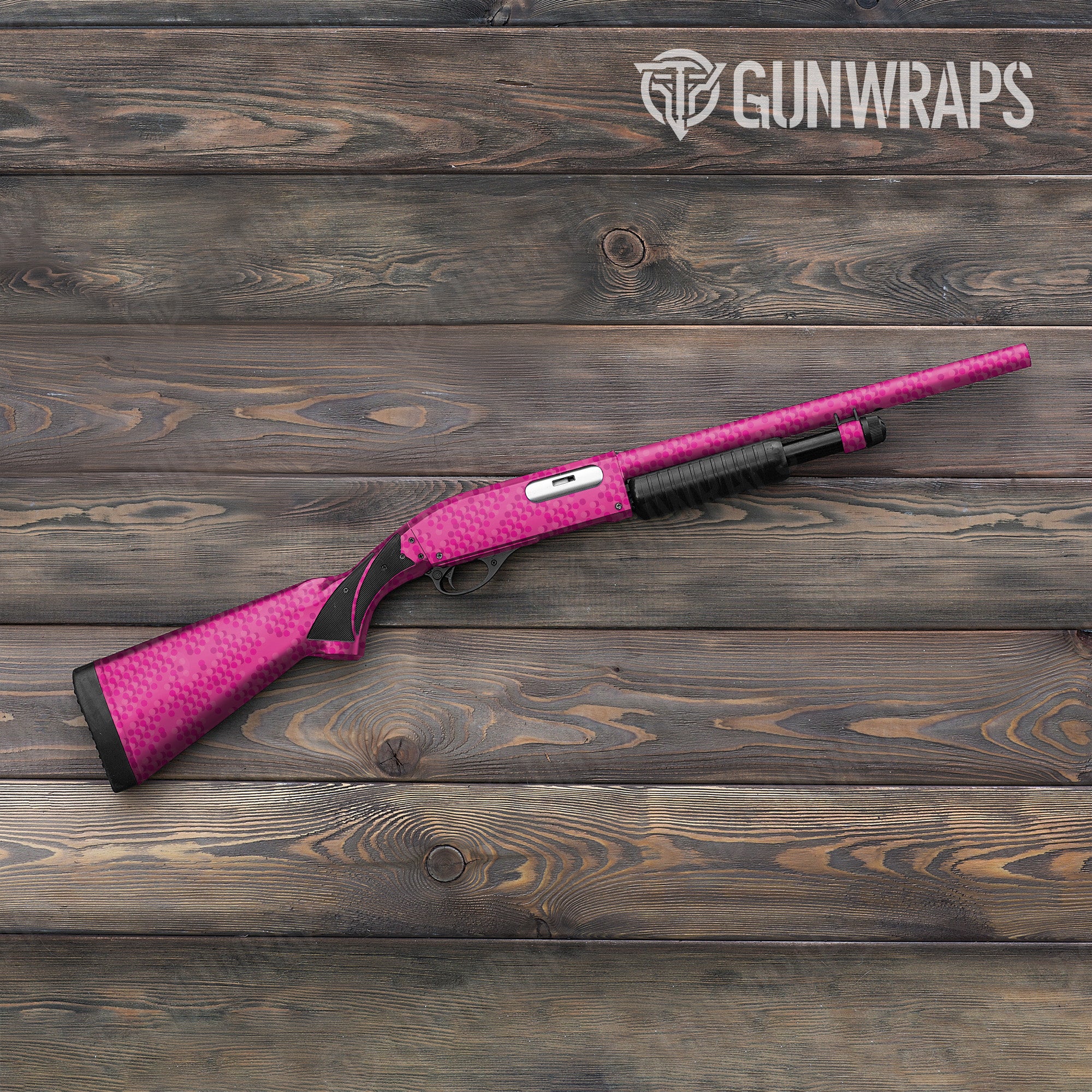 Shotgun Eclipse Camo Elite Magenta Gun Skin Pattern