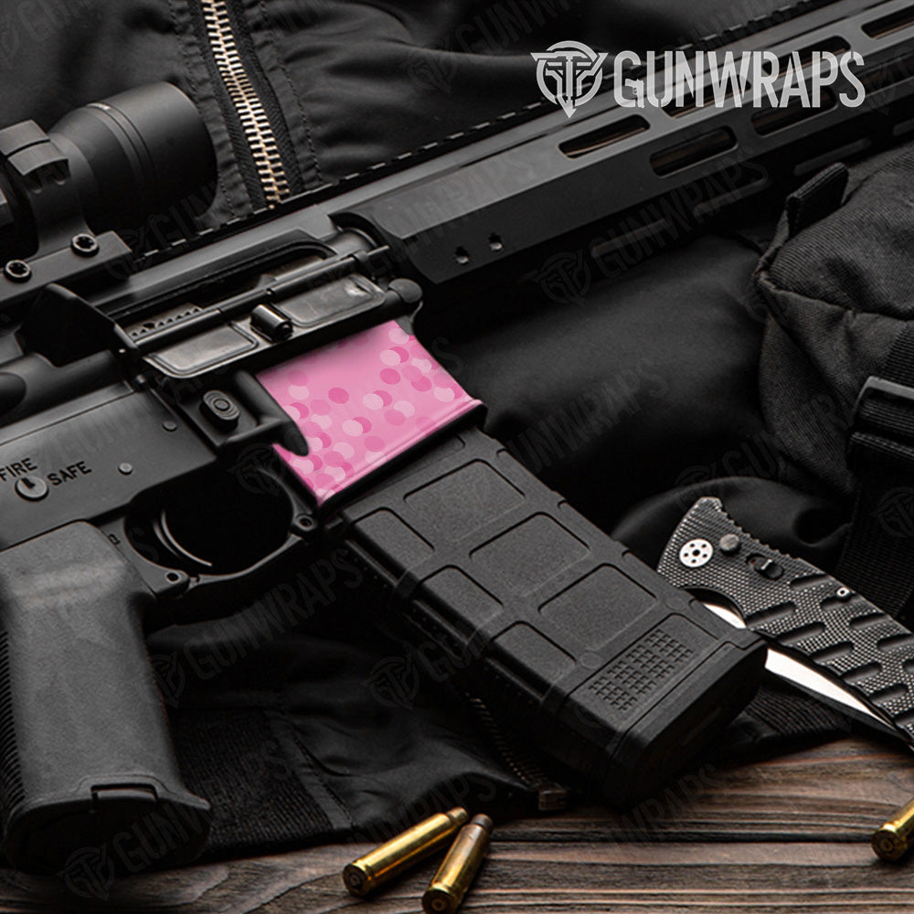 AR 15 Mag Well Eclipse Camo Elite Pink Gun Skin Pattern