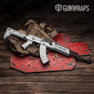 AK 47 Eclipse Camo Elite White Gun Skin Pattern