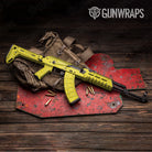 AK 47 Eclipse Camo Elite Yellow Gun Skin Pattern