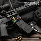 AR 15 Mag Well Eclipse Camo Multicolor Gun Skin Pattern