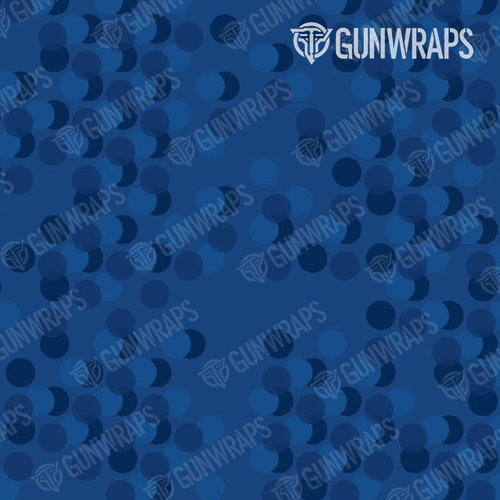 AR 15 Mag & Mag Well Eclipse Camo Elite Blue Gun Skin Pattern