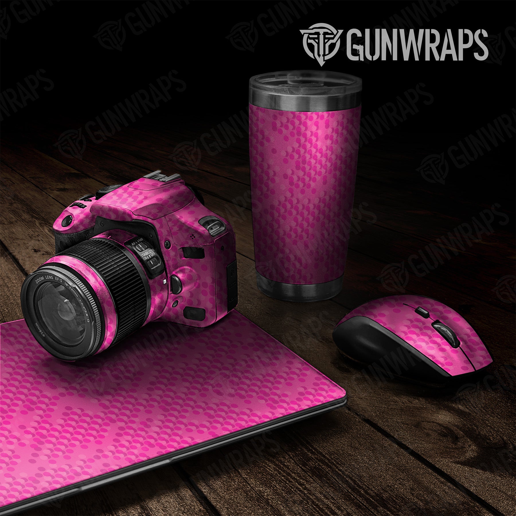 Universal Sheet Eclipse Camo Elite Magenta Gun Skin Pattern