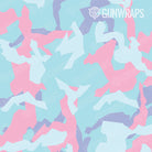 Pistol & Revolver Erratic Cotton Candy Camo Gun Skin Pattern