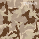 AR 15 Erratic Desert Camo Gun Skin Pattern