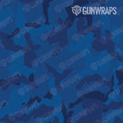 AK 47 Mag Erratic Elite Blue Camo Gun Skin Pattern