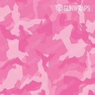 AR 15 Mag & Mag Well Erratic Elite Pink Camo Gun Skin Pattern