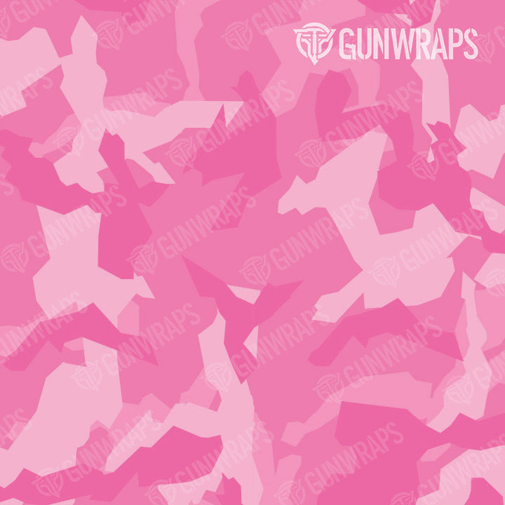 AR 15 Mag Well Erratic Elite Pink Camo Gun Skin Pattern