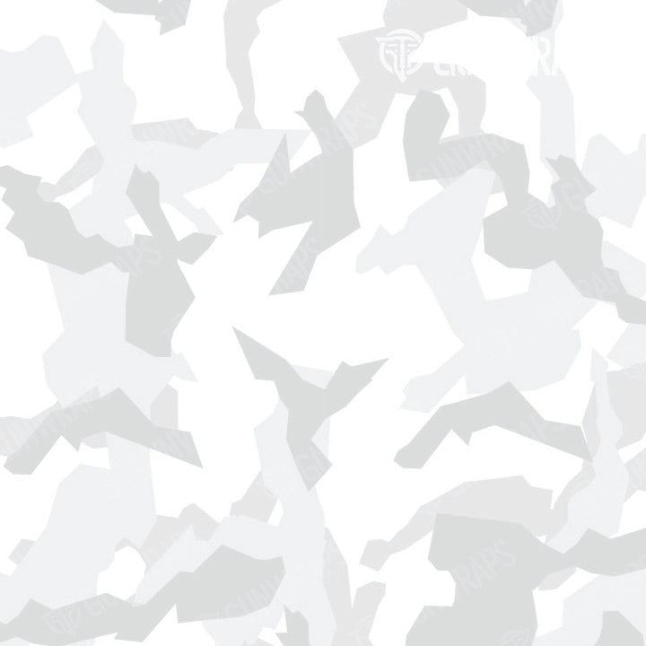 AK 47 Erratic Elite White Camo Gun Skin Pattern