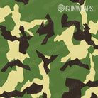 AR 15 Mag Well Erratic Jungle Camo Gun Skin Pattern