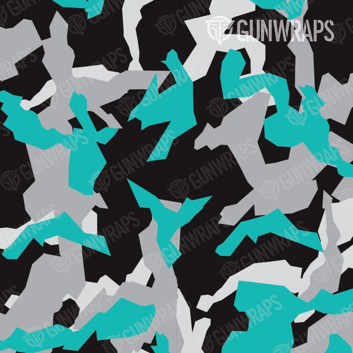 Rangefinder Erratic Tiffany Blue Tiger Camo Gear Skin Pattern