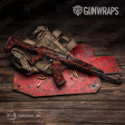 AK 47 Toadaflage Ember Camo Gun Skin Vinyl Wrap