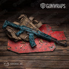 AK 47 Toadaflage River Camo Gun Skin Vinyl Wrap