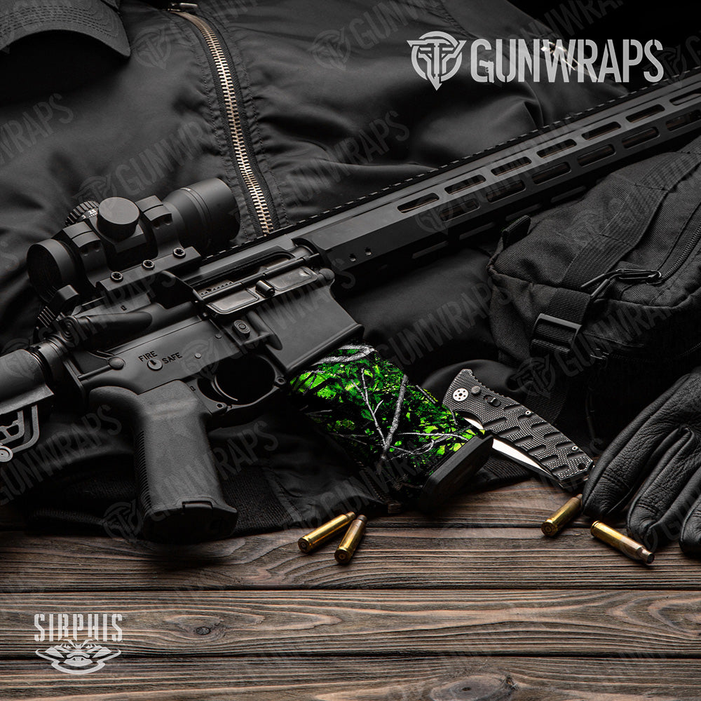 AR 15 Mag Sirphis Toxic Camo Gun Skin Vinyl Wrap