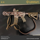 AR 15 digital desert camo skin