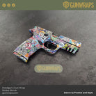 pistol sticker graffiti skin