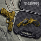 Pistol & Revolver Toadaflage Yellow Camo Gun Skin Vinyl Wrap