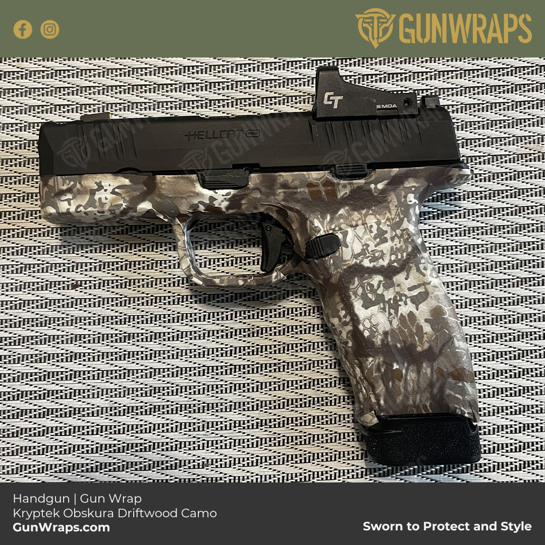 Pistol Kryptek Obskura Driftwood skin