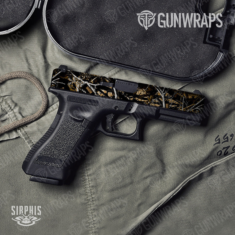 Pistol Slide Sirphis Outshine Camo Gun Skin Vinyl Wrap