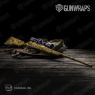 Rifle Toadaflage Yellow Camo Gun Skin Vinyl Wrap