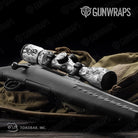 Scope Toadaflage White Camo Gun Skin Vinyl Wrap