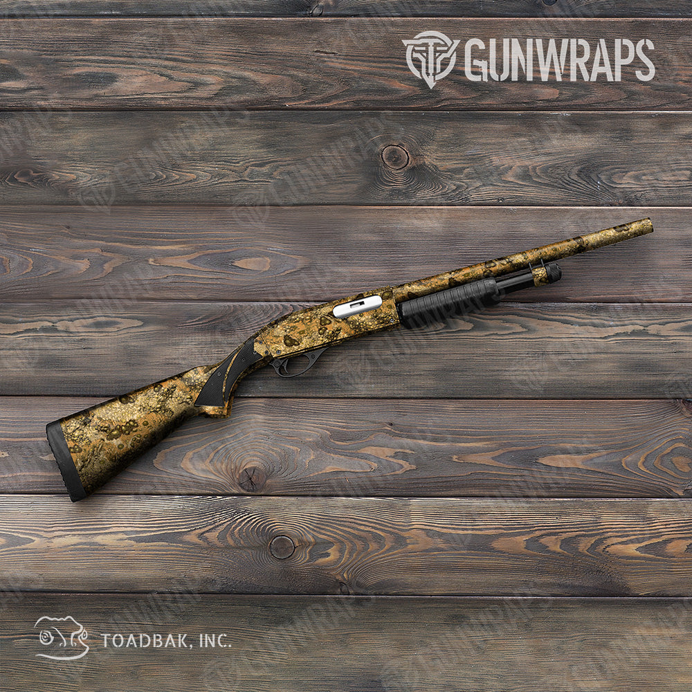 Shotgun Toadaflage Ear Wax Camo Gun Skin Vinyl Wrap