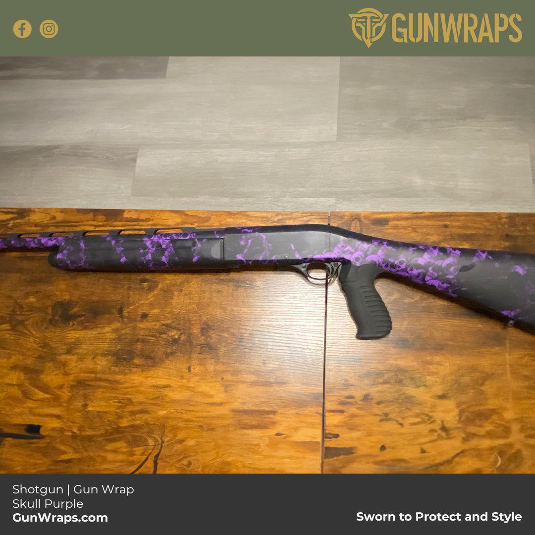 Shotgun in Skul Purple Skin