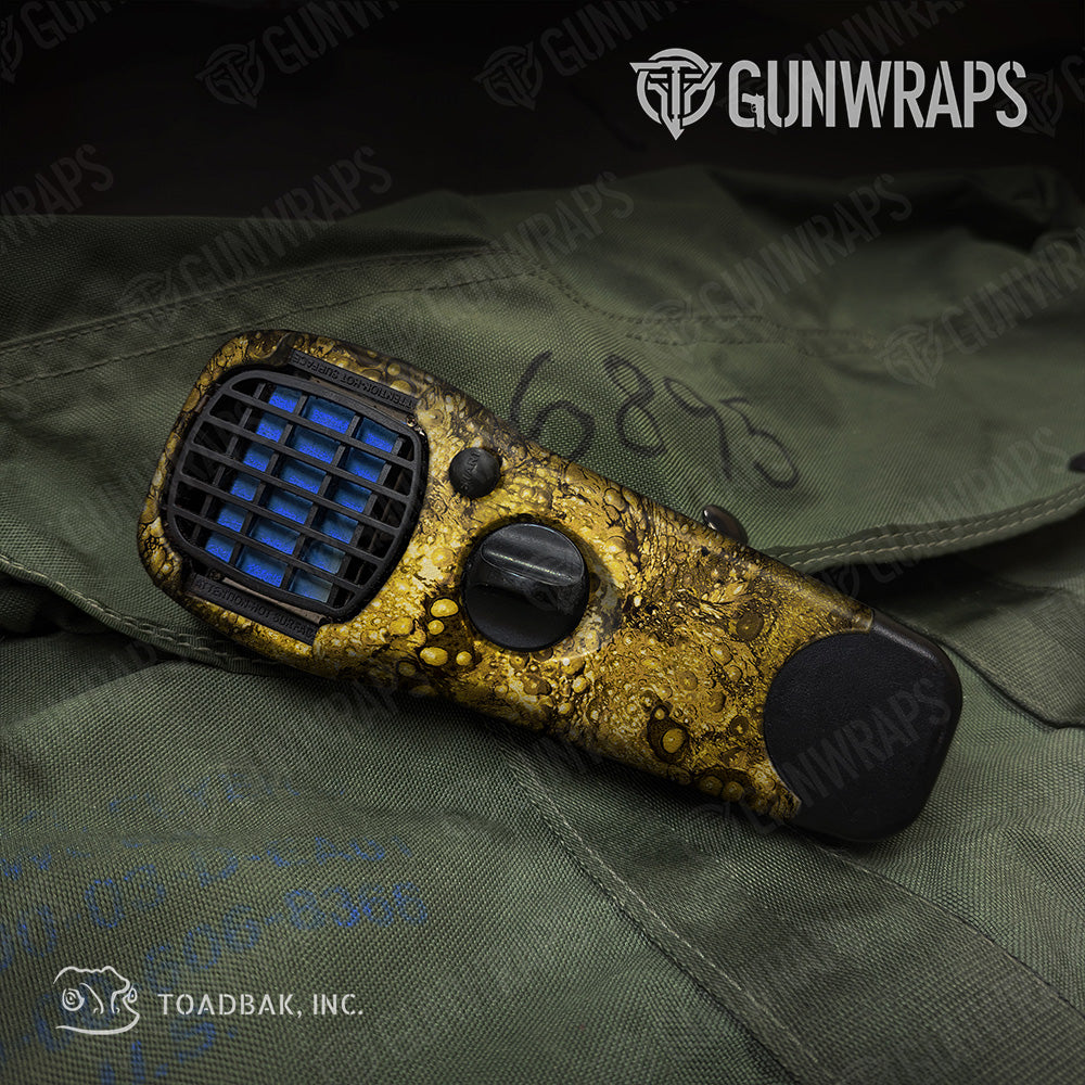 Thermacell Toadaflage Yellow Camo Gear Skin Vinyl Wrap