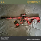 ar 15 kryptek red skin