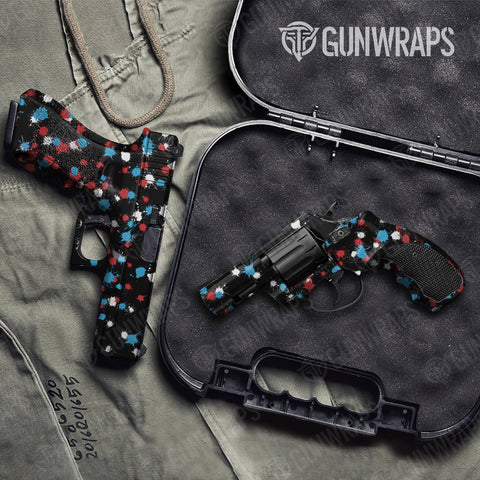 Paintball Pistol & Revolver Gun Skin Vinyl Wraps