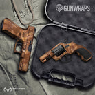 Handgun Realtree Aspect Burnt Orange Camo Gun Skin Vinyl Wrap