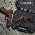 Woodgrain Bogota Gun Skin Vinyl Wrap