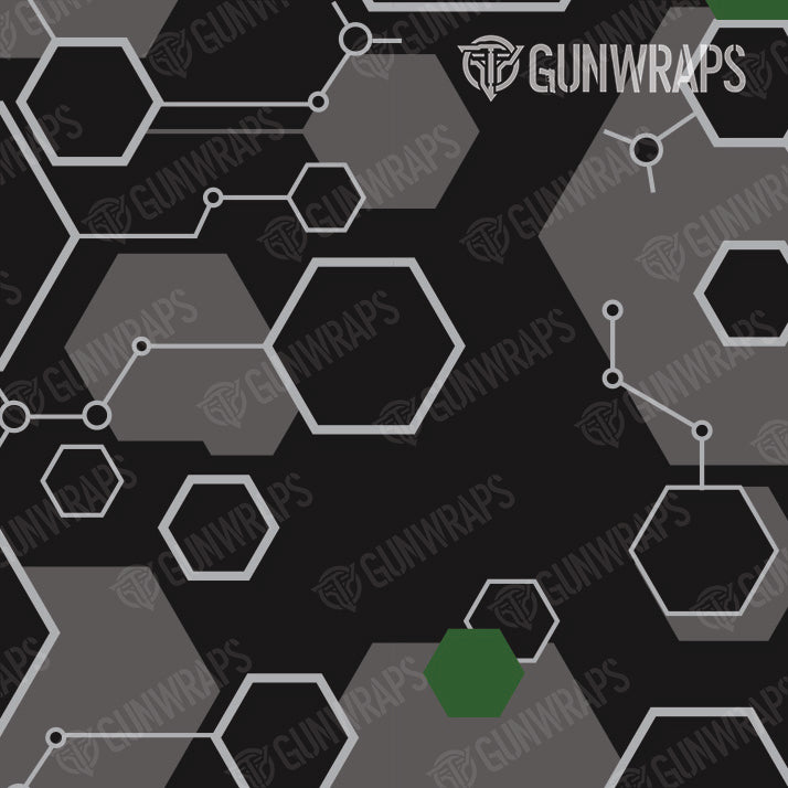 Binocular Hex DNA Green Gear Skin Pattern