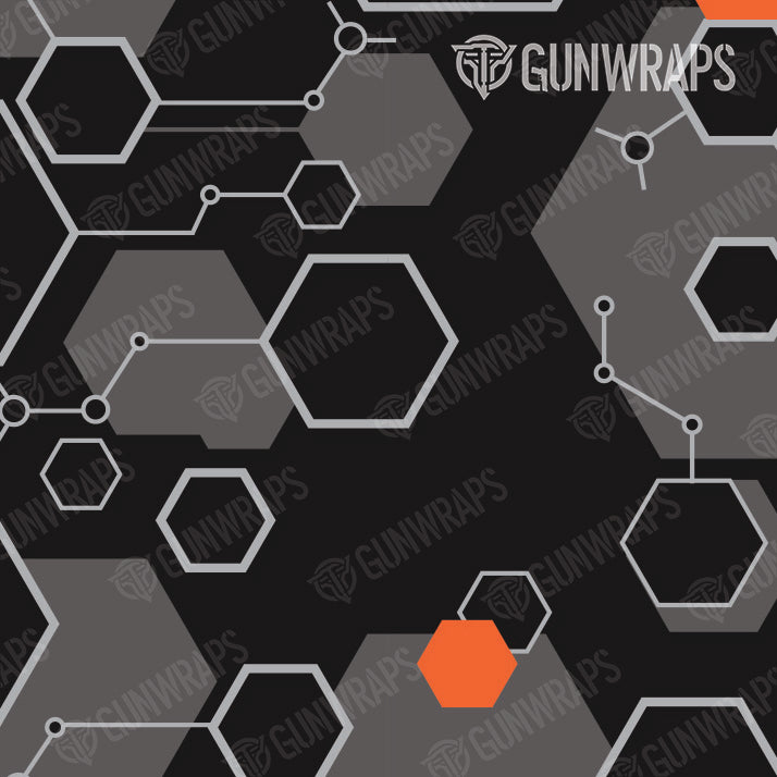 Binocular Hex DNA Orange Gear Skin Pattern