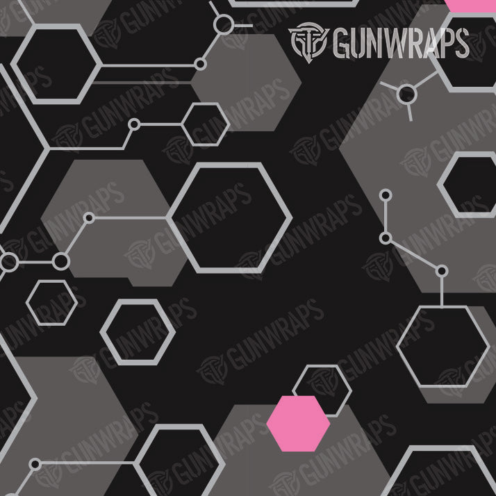 Pistol & Revolver Hex DNA Pink Gun Skin Pattern