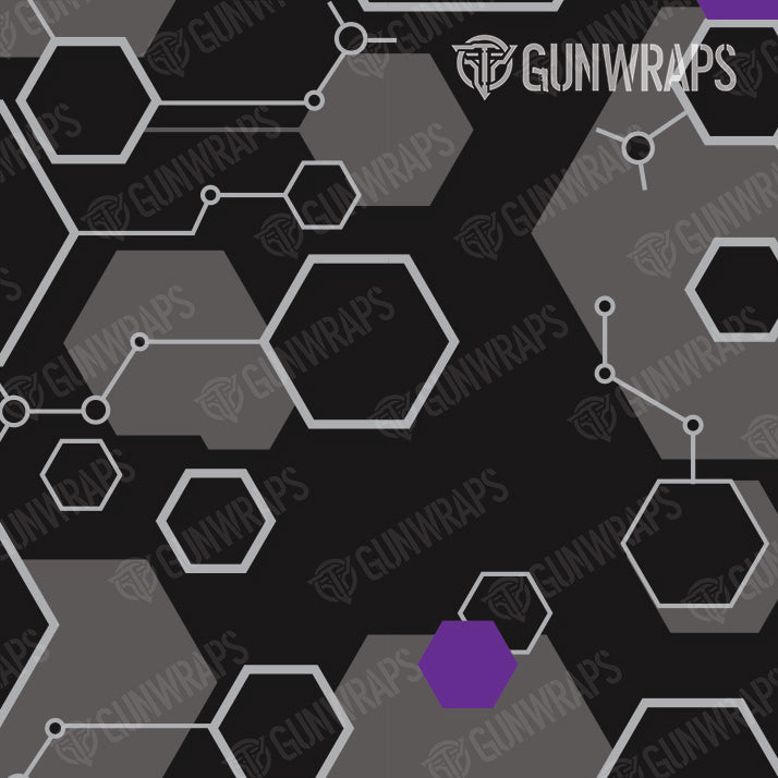 Binocular Hex DNA Purple Gear Skin Pattern