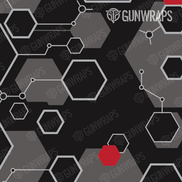 Rangefinder Hex DNA Red Gear Skin Pattern