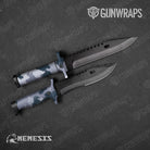 Knife Large Nemesis Night Ops Gear Skin Vinyl Wrap