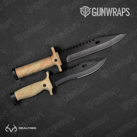 Yellow Knife Gear Skin Vinyl Wraps