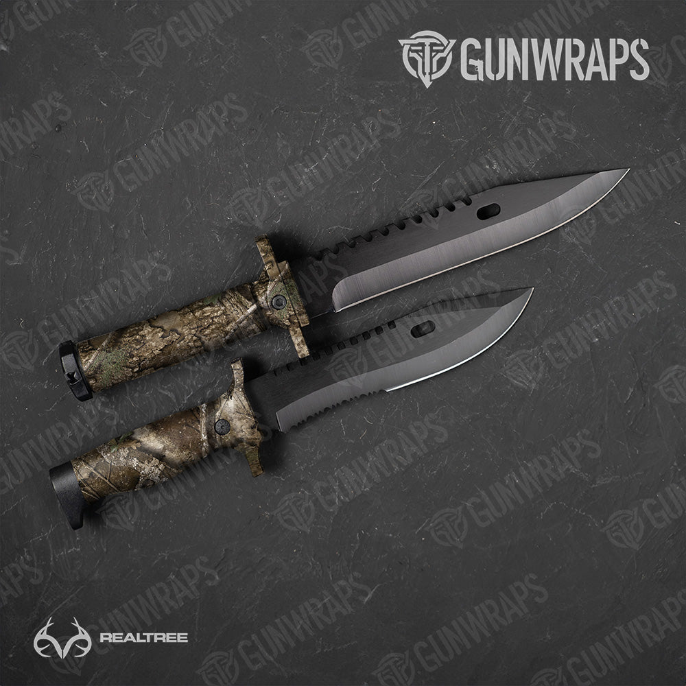 Knife Realtree APX Camo Gun Skin Vinyl Wrap