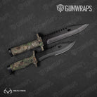Knife Realtree XTRA Original Green Camo Gear Skin Vinyl Wrap