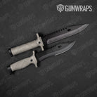 Woodgrain Geneve Gun Skin Vinyl Wrap