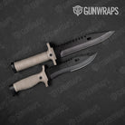 Woodgrain Stockholm Gun Skin Vinyl Wrap