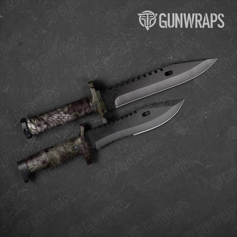 Kryptek Camo Knife Gear Skin Vinyl Wraps