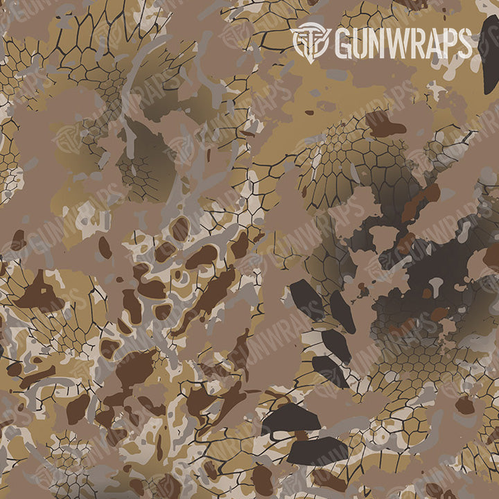 AK 47 Kryptek Flyway Camo Gun Skin Pattern