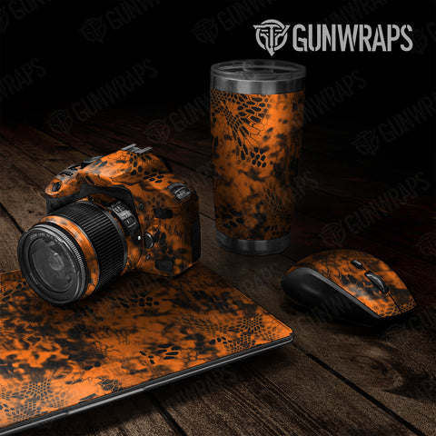 Orange Universal Sheet Gear Skin Vinyl Wraps