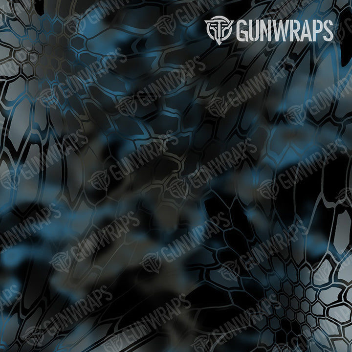 AR 15 Mag & Mag Well Kryptek Neptune Camo Gun Skin Pattern