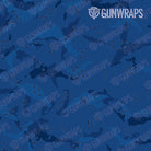 Universal Sheet Battle Storm Elite Blue Camo Gun Skin Pattern