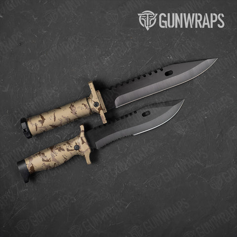 Battle Storm Camo Knife Gear Skin Vinyl Wraps
